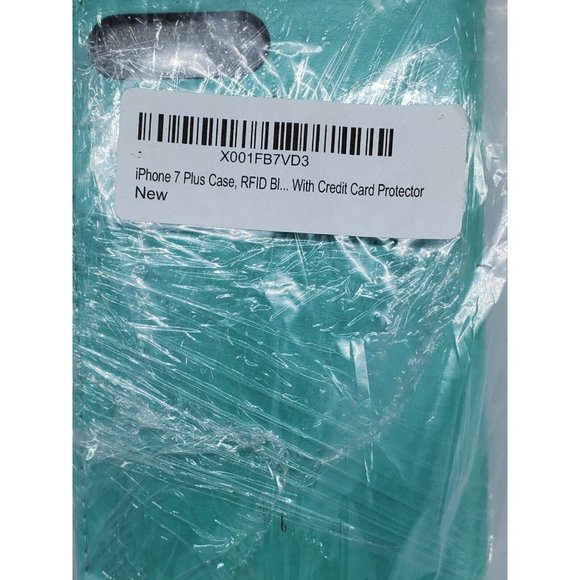 iPhone 7 Plus Truth Cell Phone Case Wallet RFID With Credit Card Protector Green - Picture 11 of 11